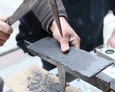 Slate roof