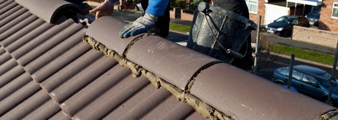 Tile roofing