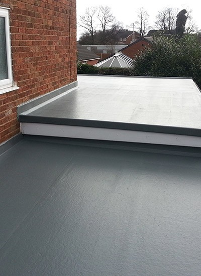 GRP roof